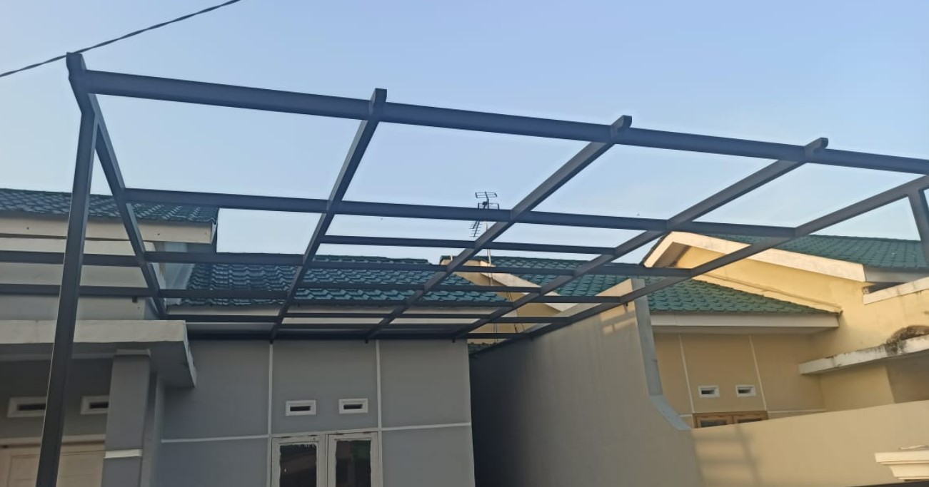 Pemasangan Kanopi Solarflat