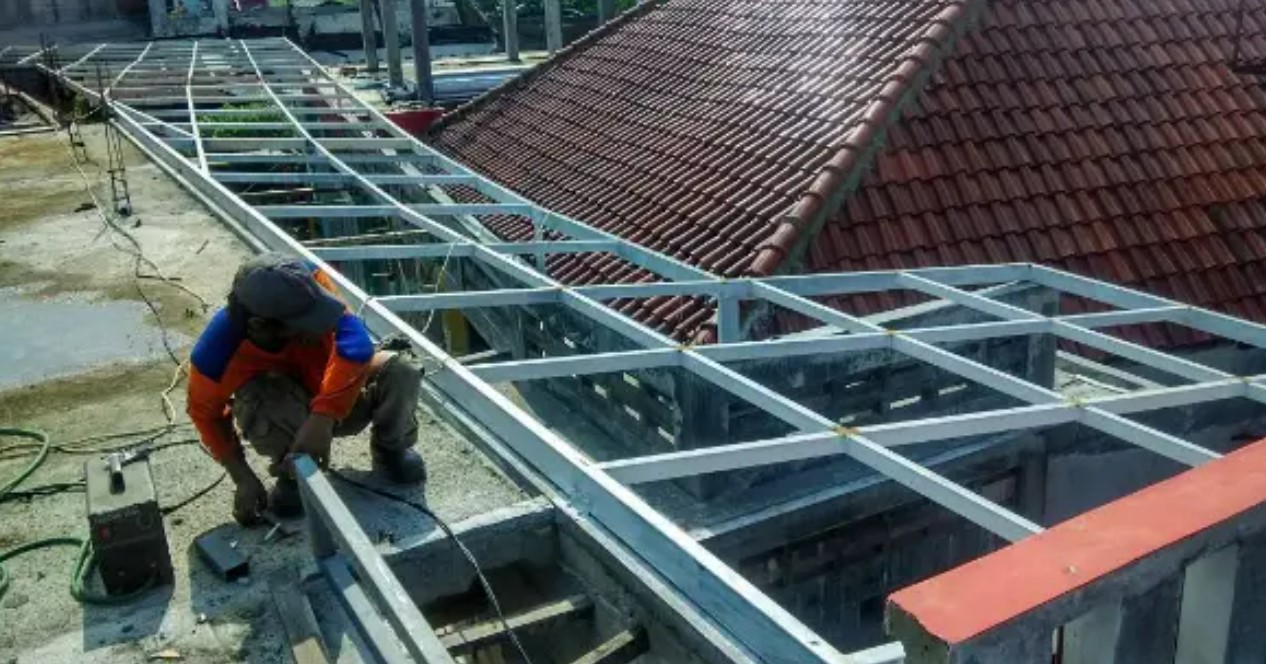 Proses Pemasangan Jasa Pasang Kanopi